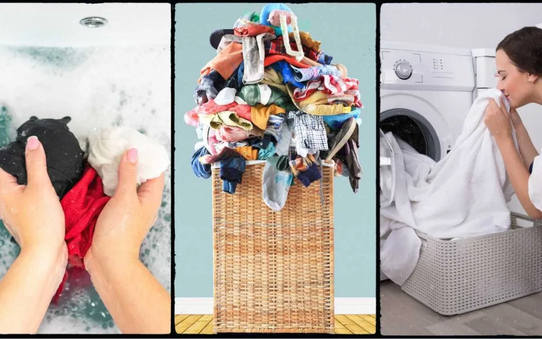 Washing clothes by hand vs washing machine discount